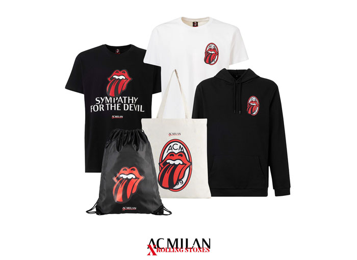 «Милан» выпустил коллекцию вместе с Rolling Stones